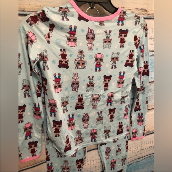 LOL Surprise Girls Pajama Set Cuddl Duds Climate Right Size Large - Picture 4 of 10